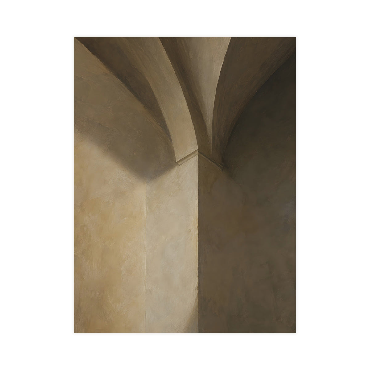 Vaulted Ceiling — vaulted ceiling, 18x24 in print