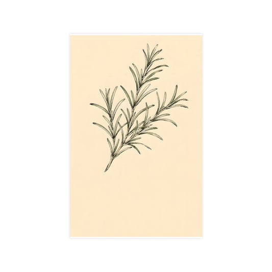 Rosemary — rosemary, 11x17 in print