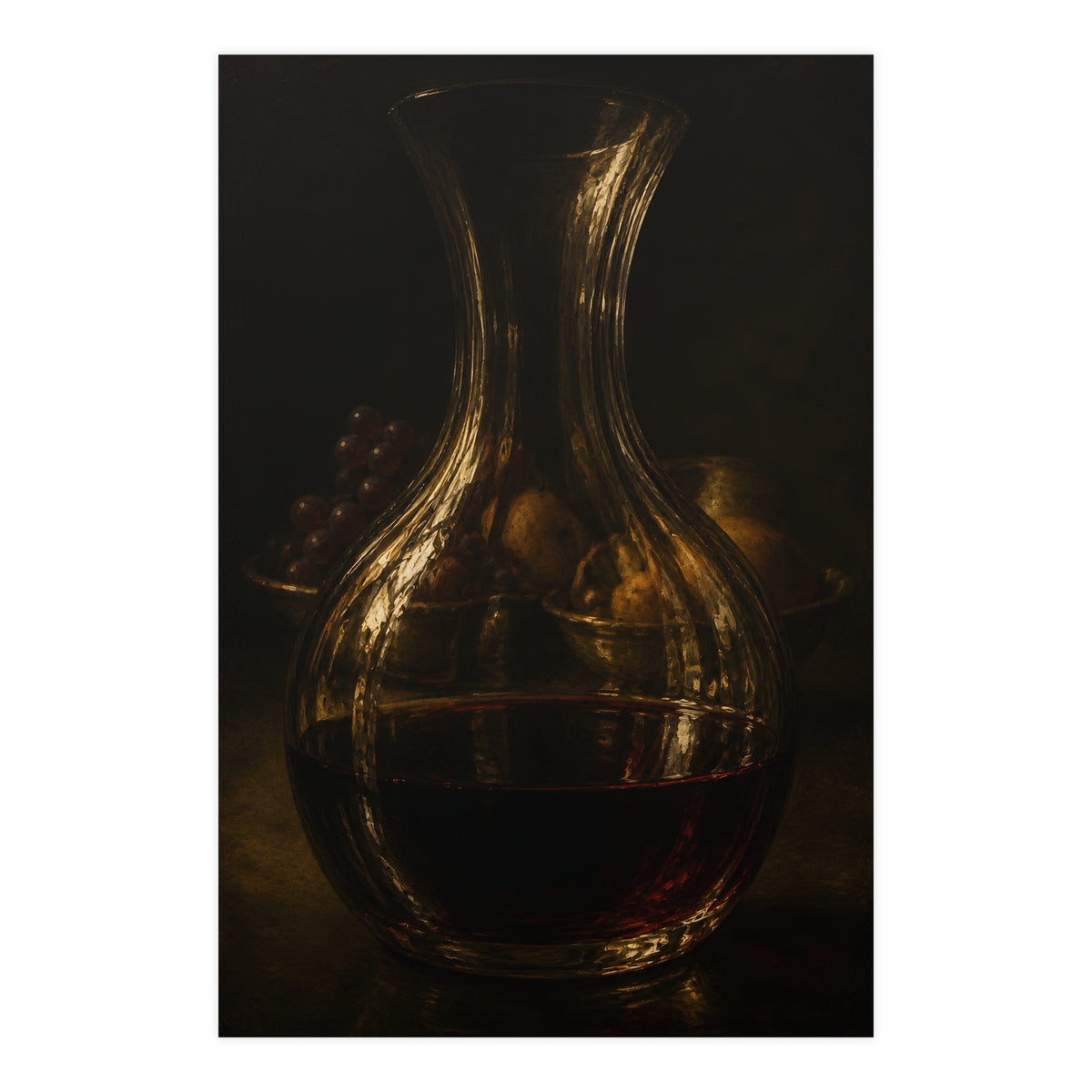 Through the Decanter — through the decanter, 24x36 in print