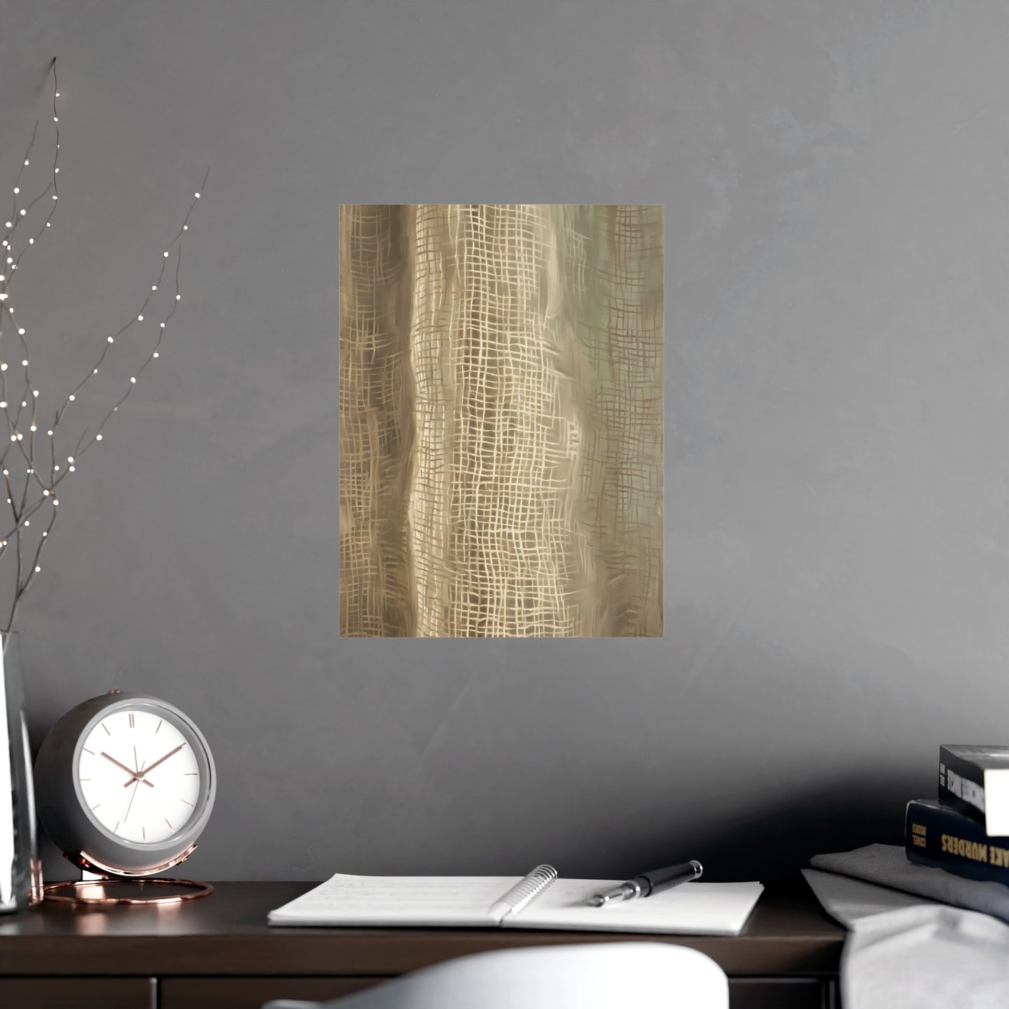 Gauze, Backlit | Textile Study Print | Wall Art