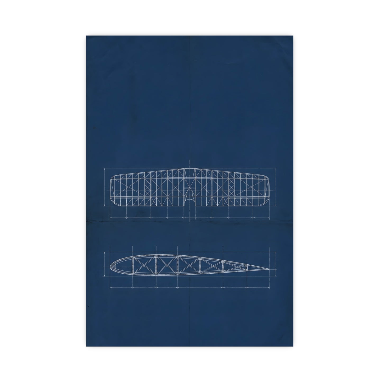 Aeroplane Wing — aeroplane wing, 18x24 in print