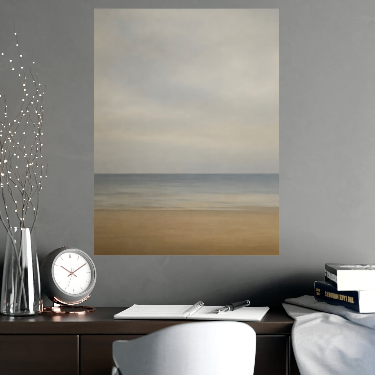Empty Horizon — empty horizon, shown framed on a wall