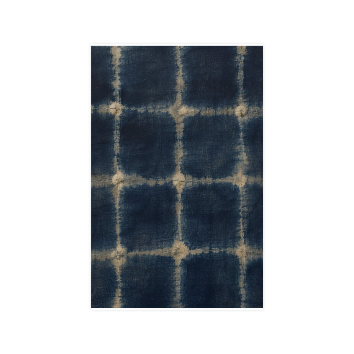 Indigo, Tied — indigo, tied, 11x17 in print