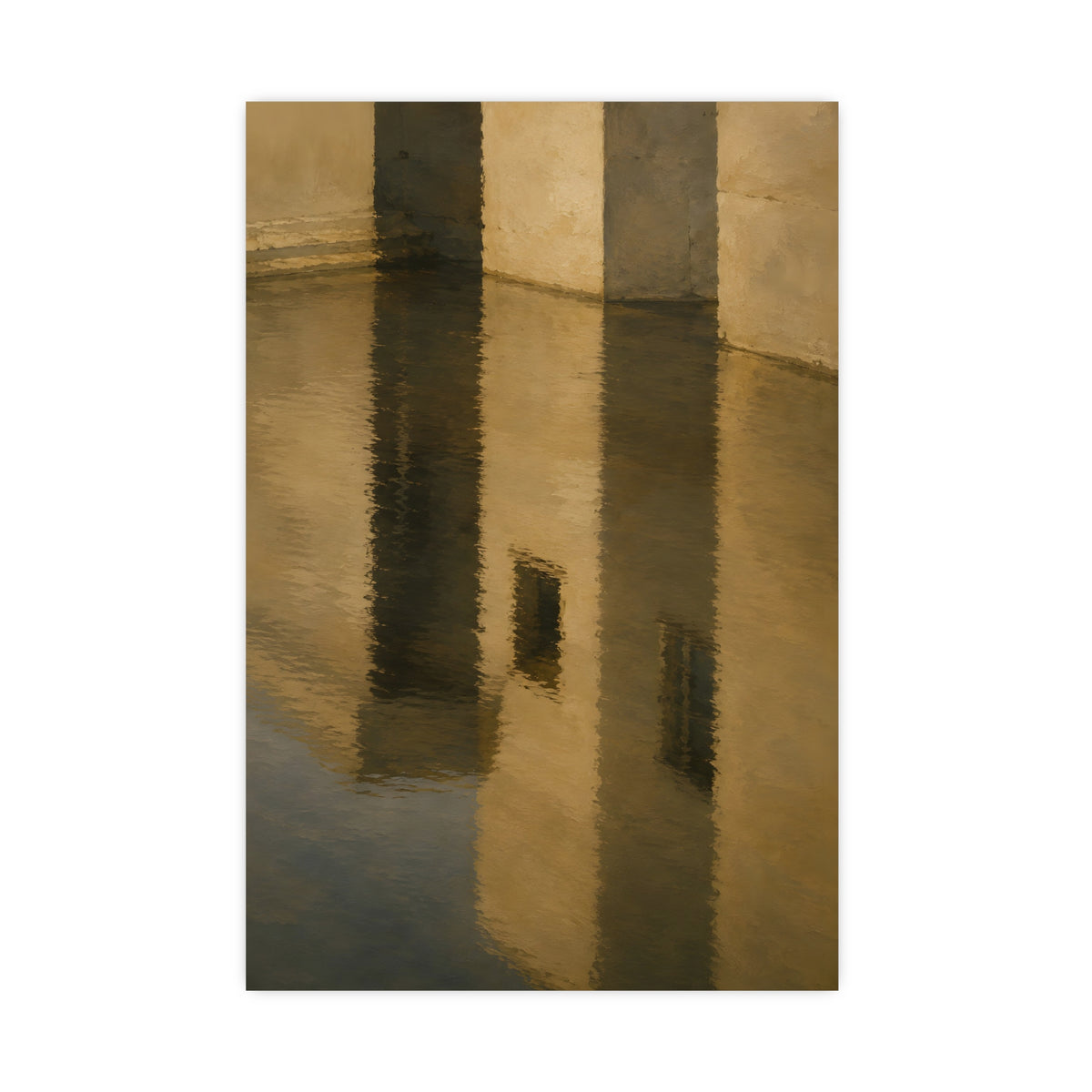 Facade, Reflected — facade, reflected, 16x24 in print