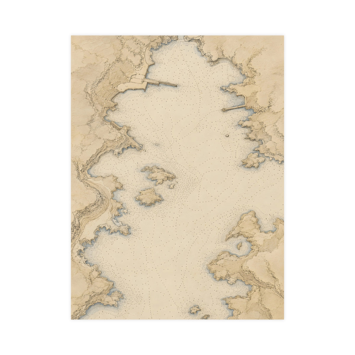 Harbour Soundings — harbour soundings, 18x24 in print
