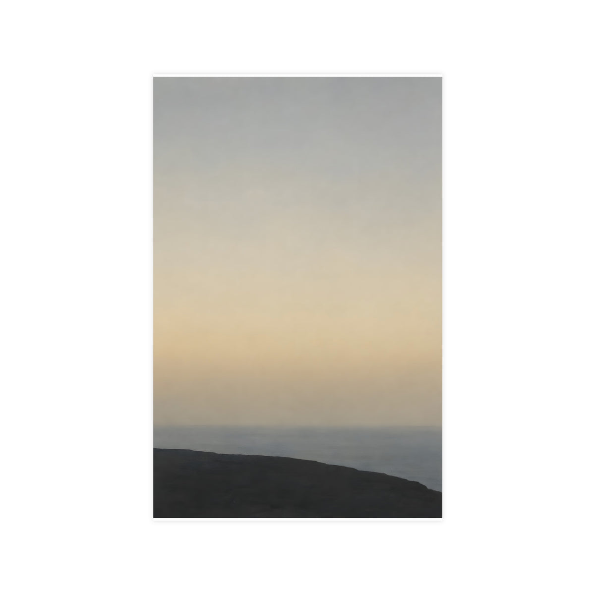 Cliff Edge, Low — cliff edge, low, 11x17 in print
