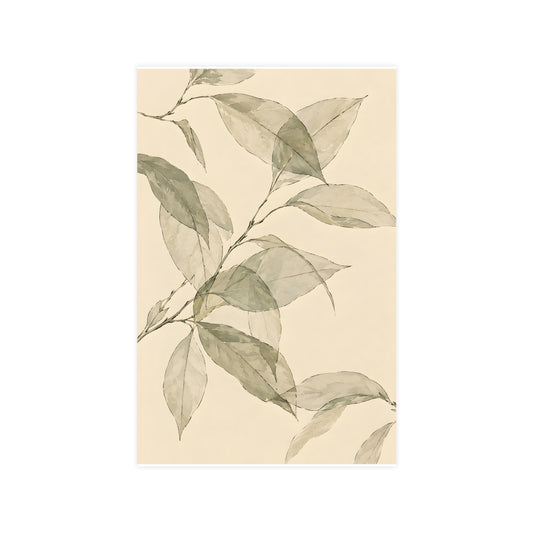 Leaves Overlapping — leaves overlapping, 11x17 in print