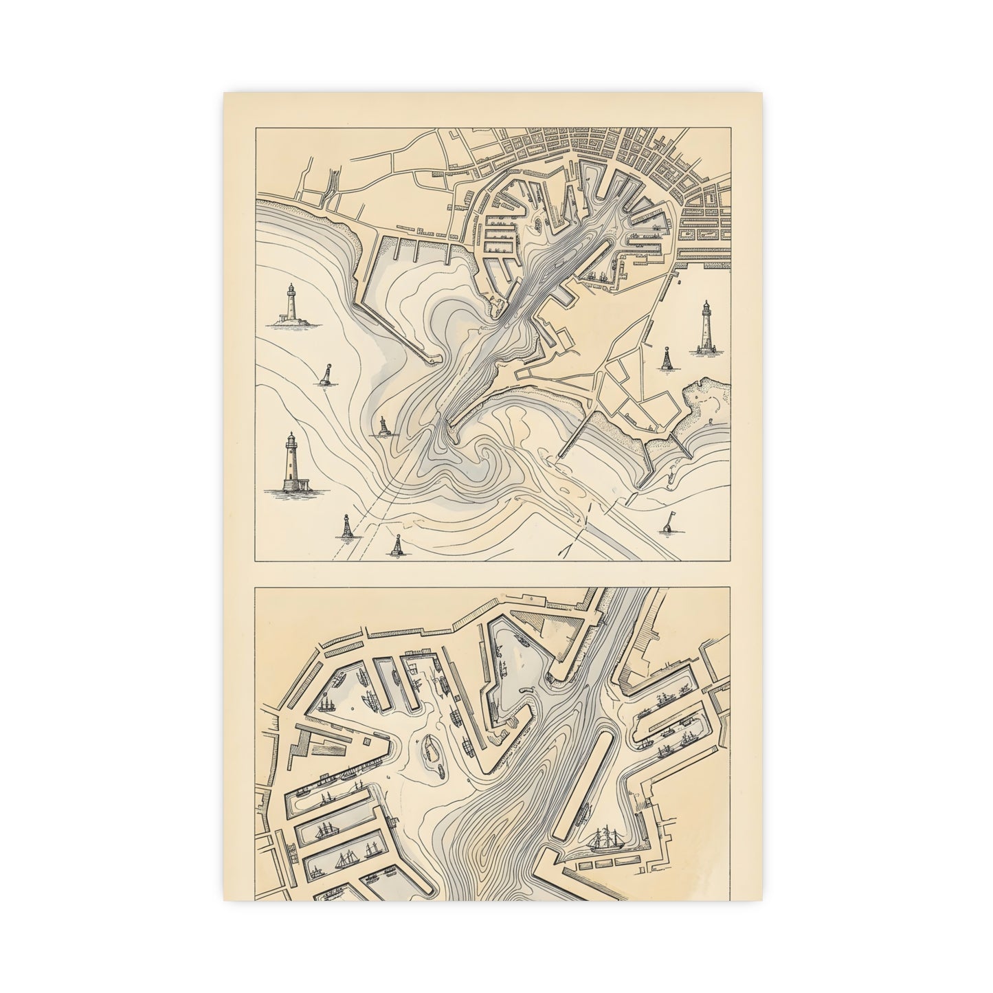 Harbour Soundings — harbour soundings, 18x24 in print
