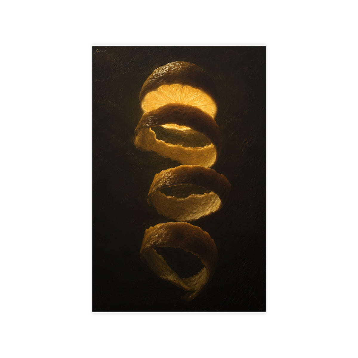 Lemon, Backlit — lemon, backlit, 11x17 in print