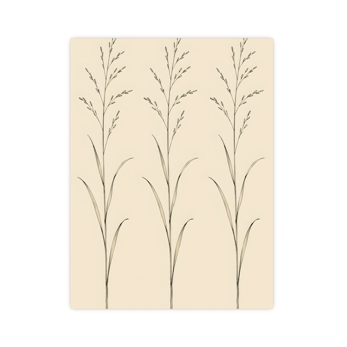Three Stems — three stems, 12x16 in print