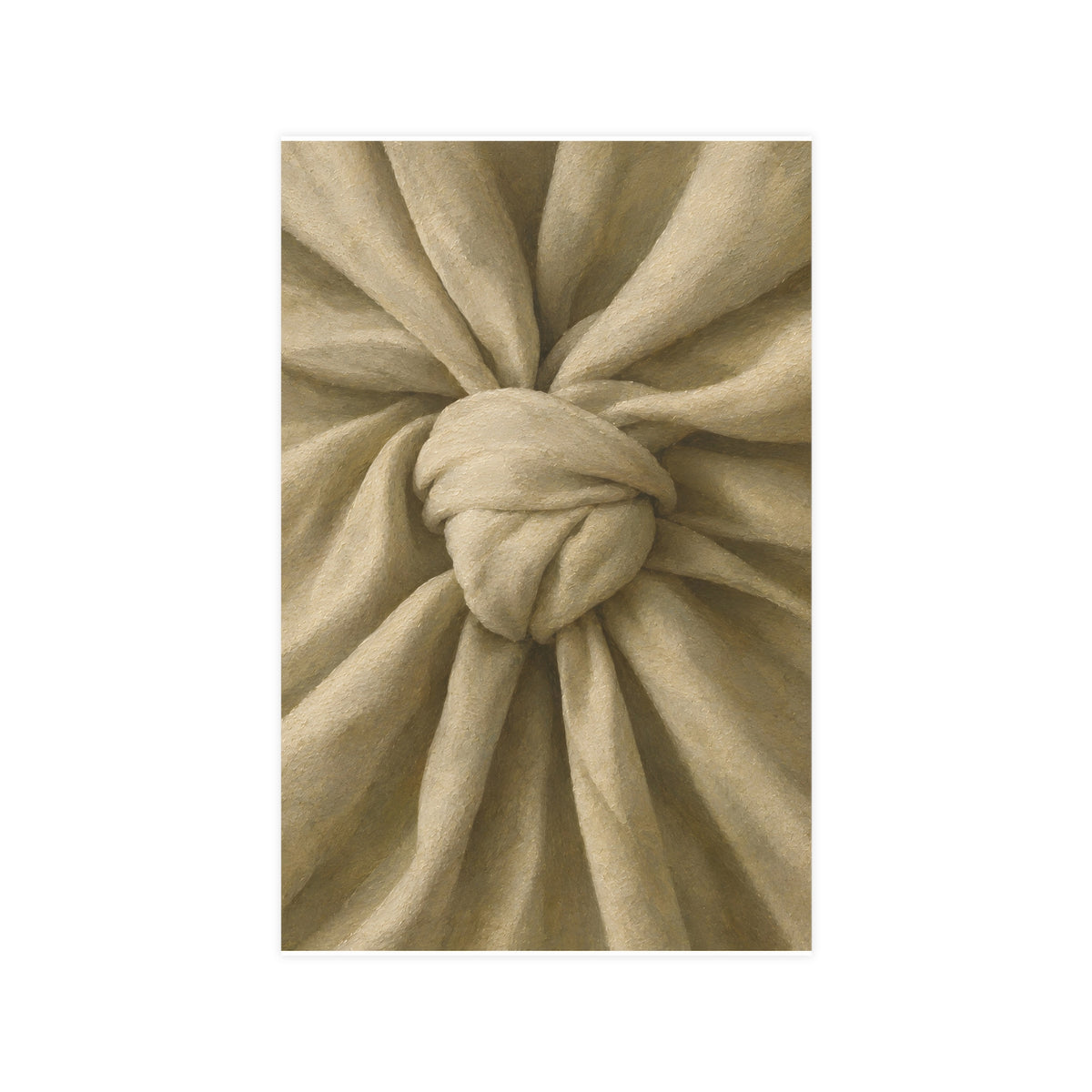 One Knot | Textile Study Print | Wall Art