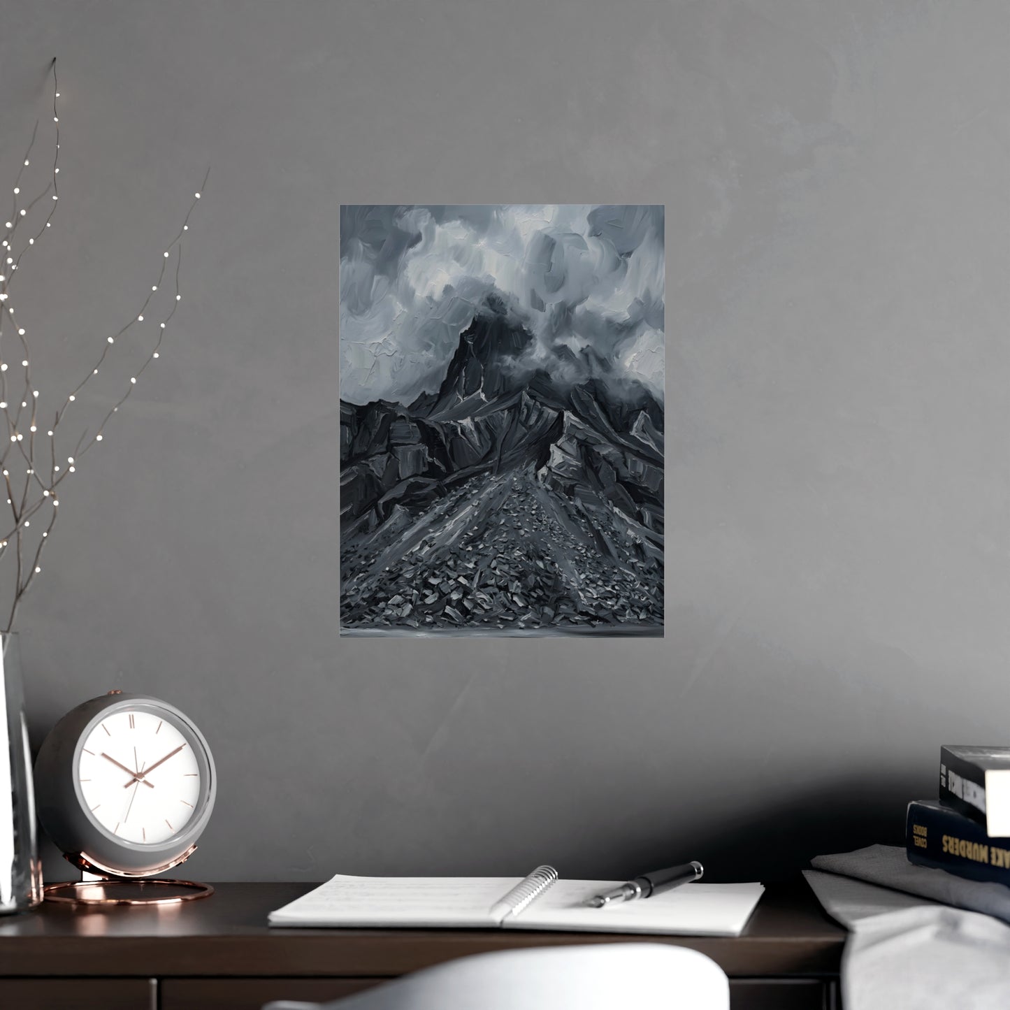 Scree Slope | Landscape Print | Mountain Wall Art