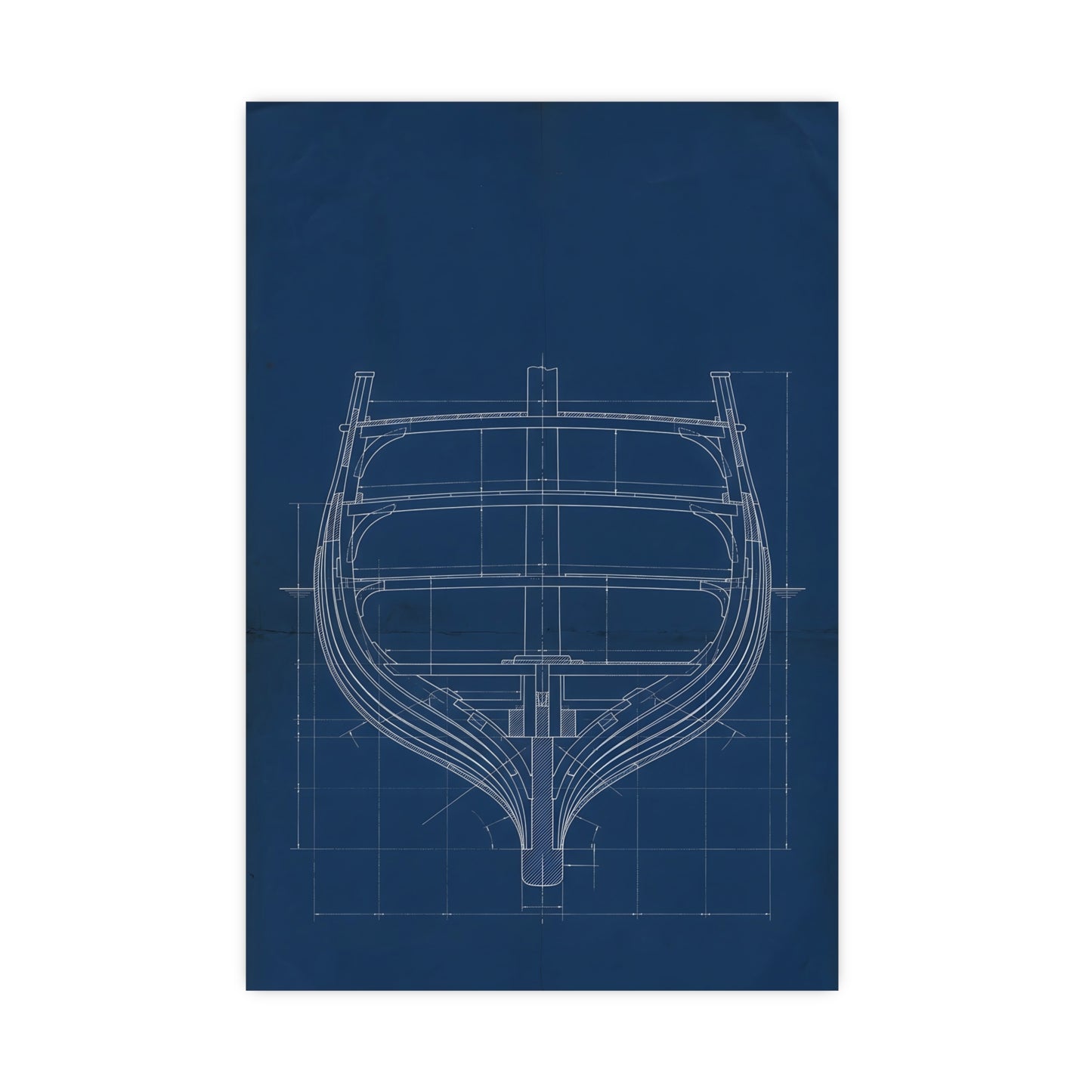 Ship's Hull — ship's hull, 18x24 in print