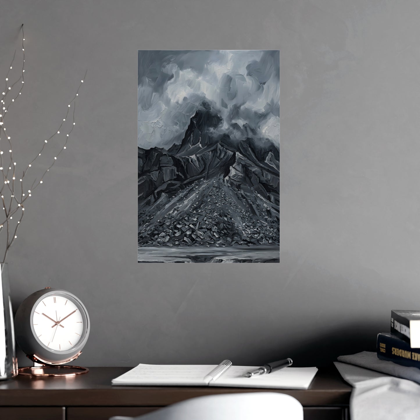 Scree Slope | Landscape Print | Mountain Wall Art