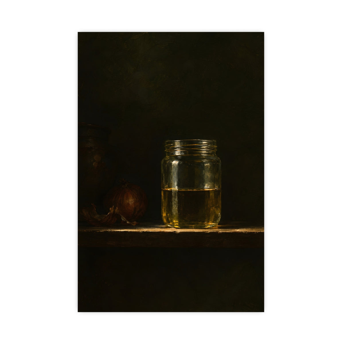 Half Full — half full, 20x30 in print