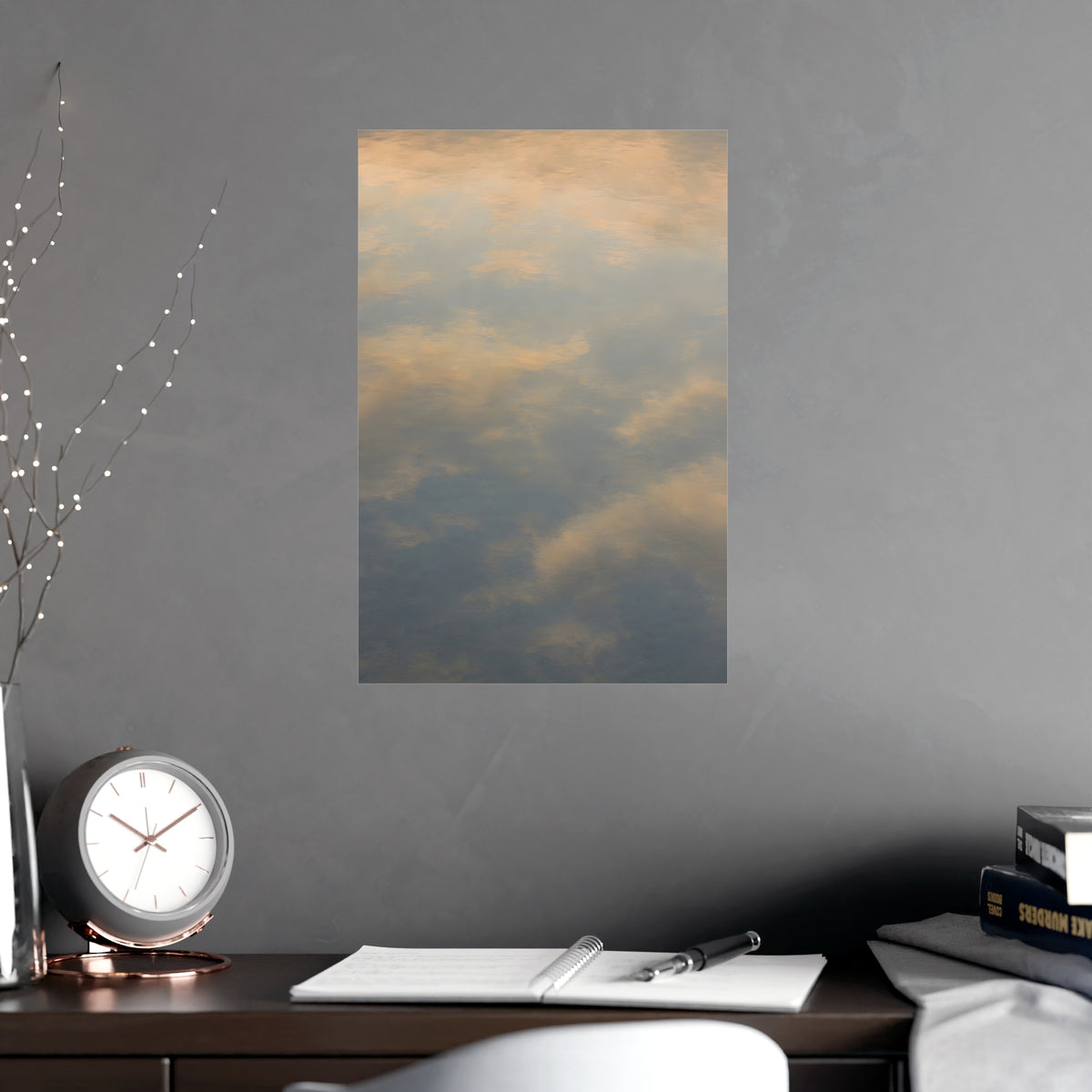 Still Pool — still pool, shown framed on a wall