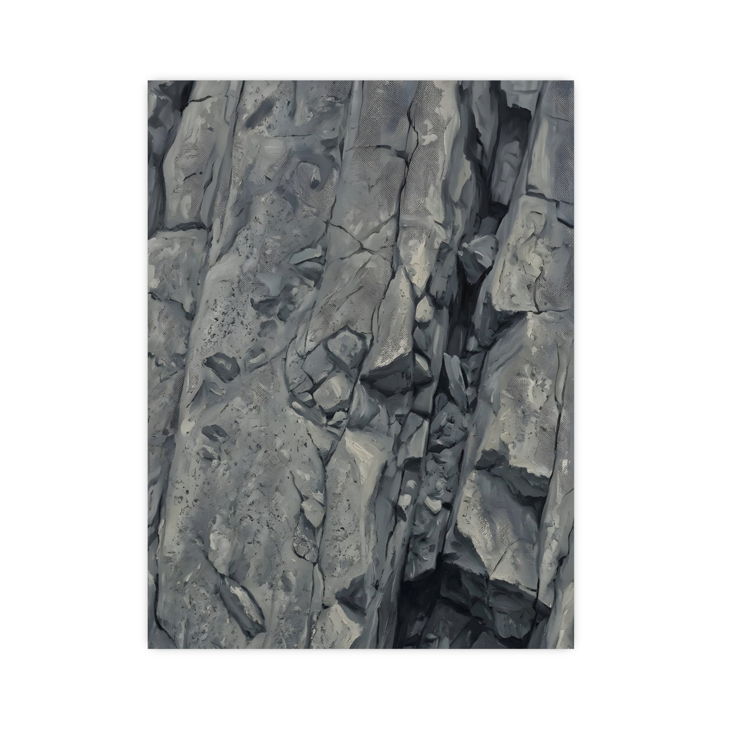 Rock Face — rock face, 16x24 in print