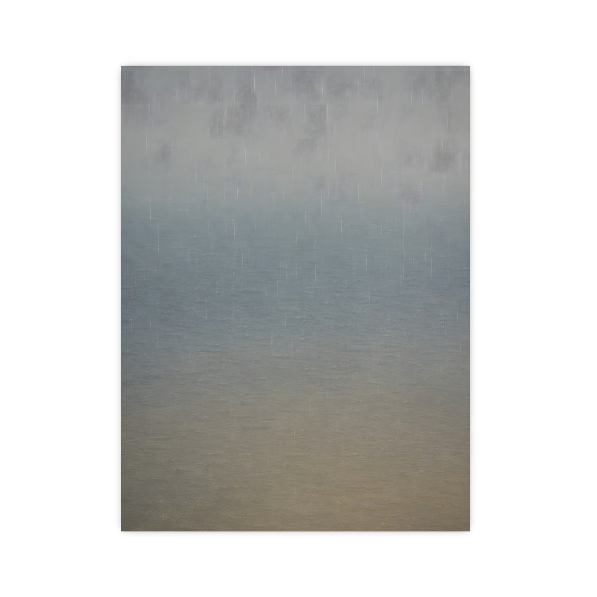 Rain at Sea — rain at sea, 12x16 in print