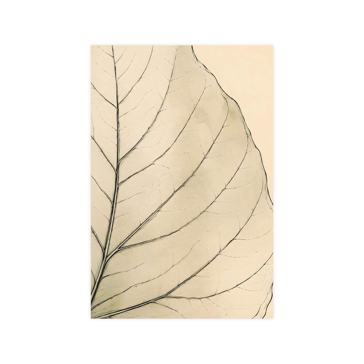 Leaf, Up Close — leaf, up close, 12x18 in print