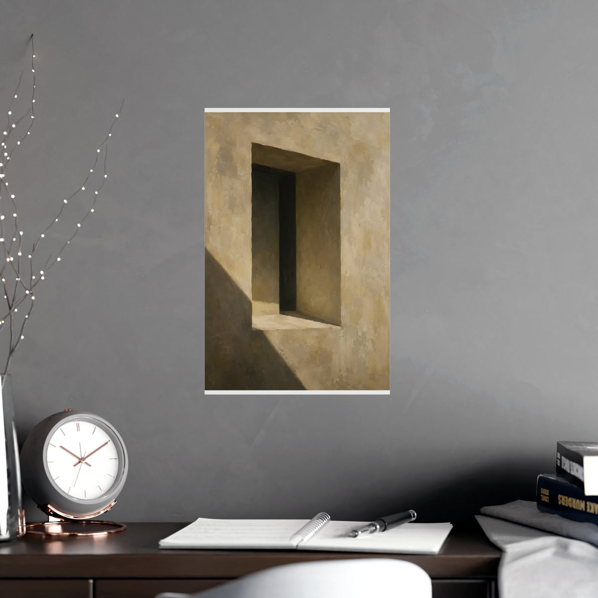 Window Recess — window recess, shown framed on a wall