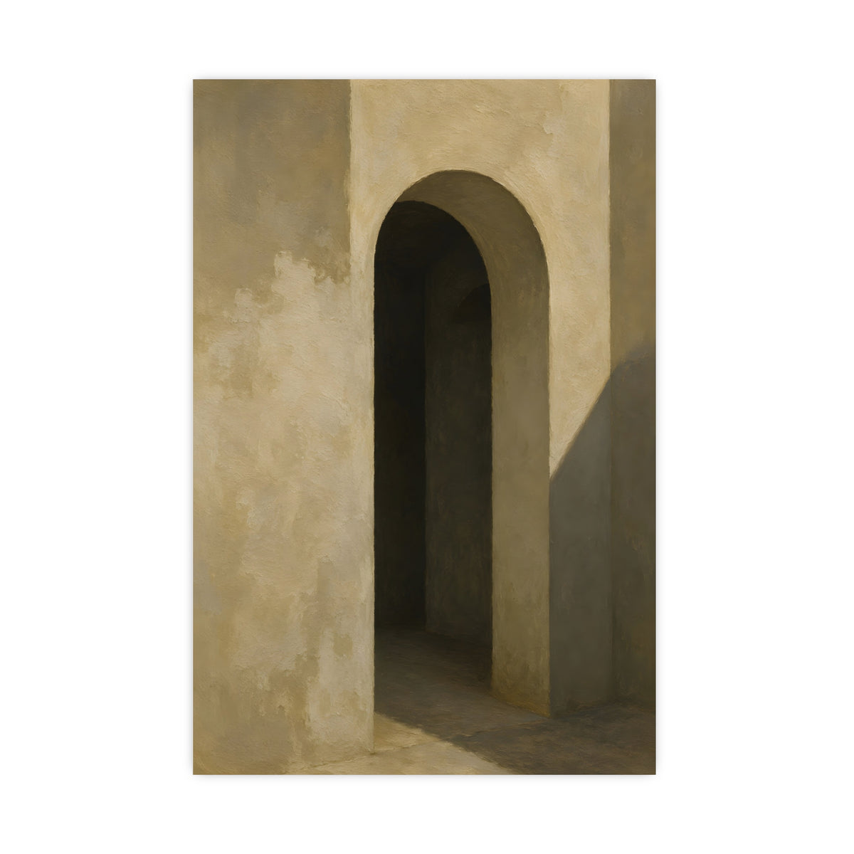 Arched Doorway — arched doorway, 20x30 in print