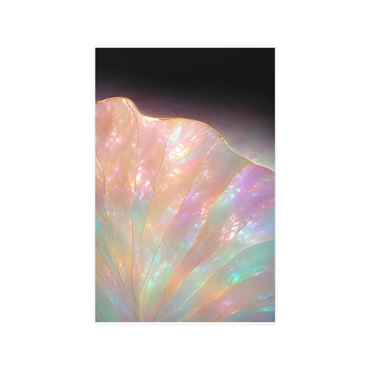 One Lotus Leaf — one lotus leaf, 11x17 in print