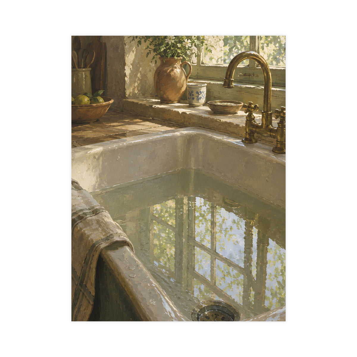 The Window in the Water — the window in the water, 18x24 in print