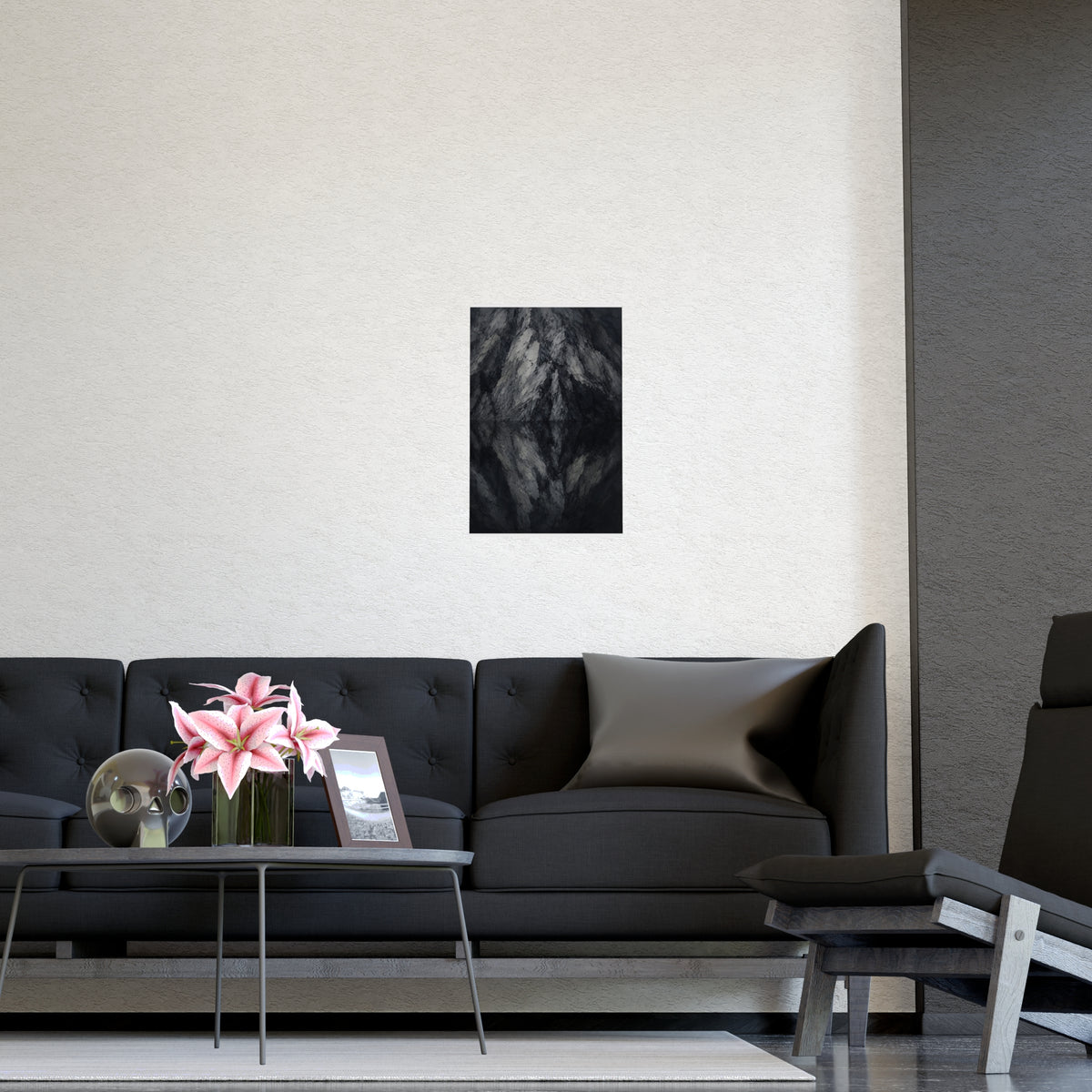 Still Water — still water, shown framed on a wall