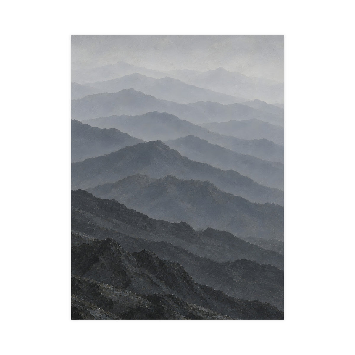 Ridge behind Ridge — ridge behind ridge, 18x24 in print