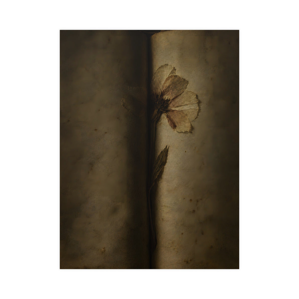 Pressed Flat — pressed flat, 18x24 in print