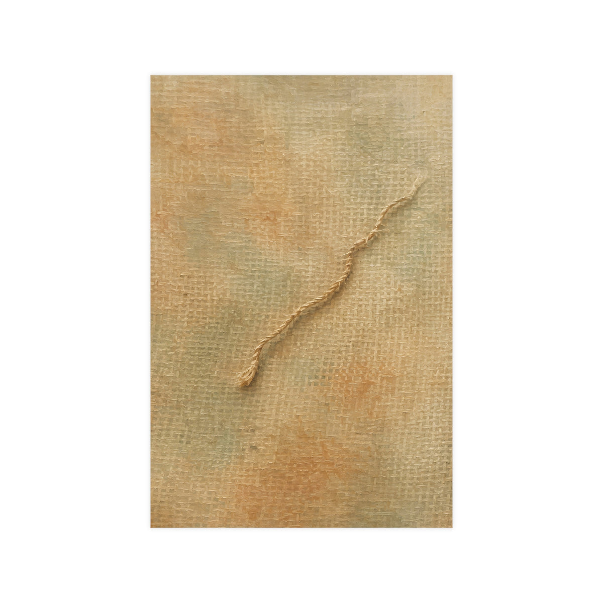 One Loose Thread — one loose thread, 12x18 in print