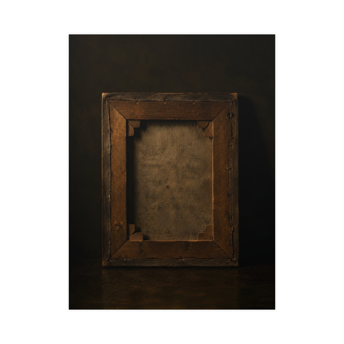 The Back of the Canvas — the back of the canvas, 18x24 in print