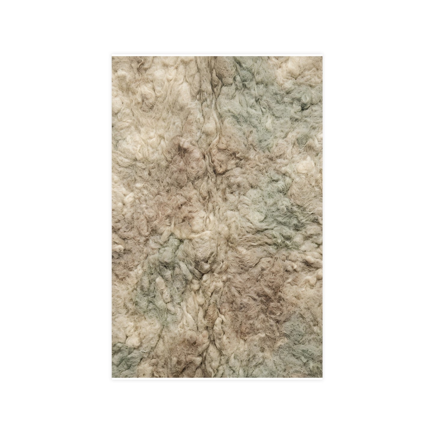 Felted Wool | Textile Study Print | Wall Art