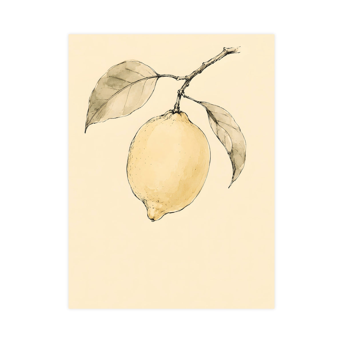 Lemon Branch — lemon branch, 18x24 in print