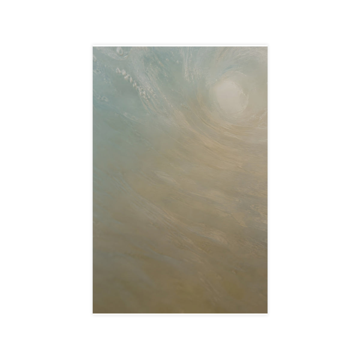 Inside the Wave — inside the wave, 11x17 in print