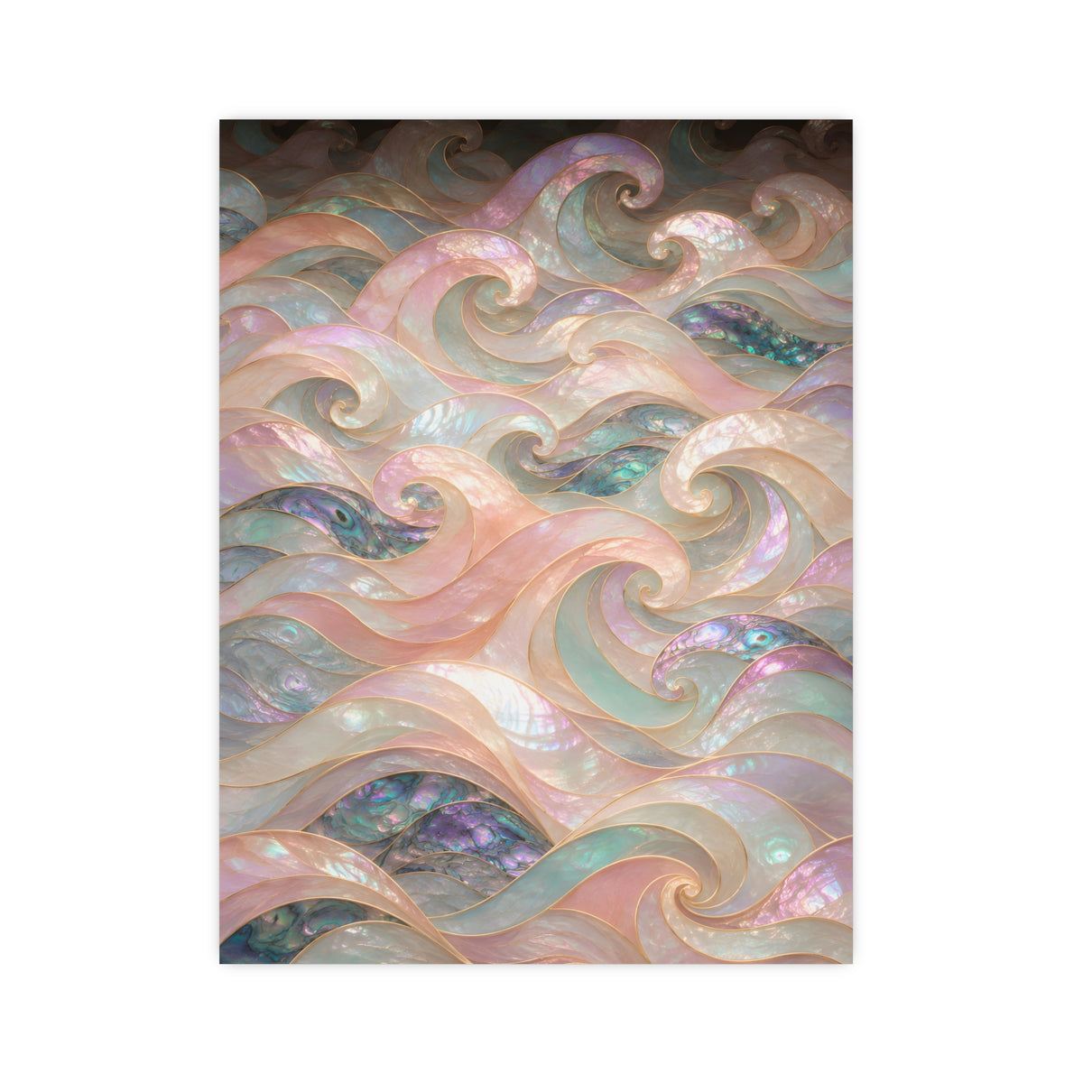 Wave Pattern — wave pattern, 12x16 in print