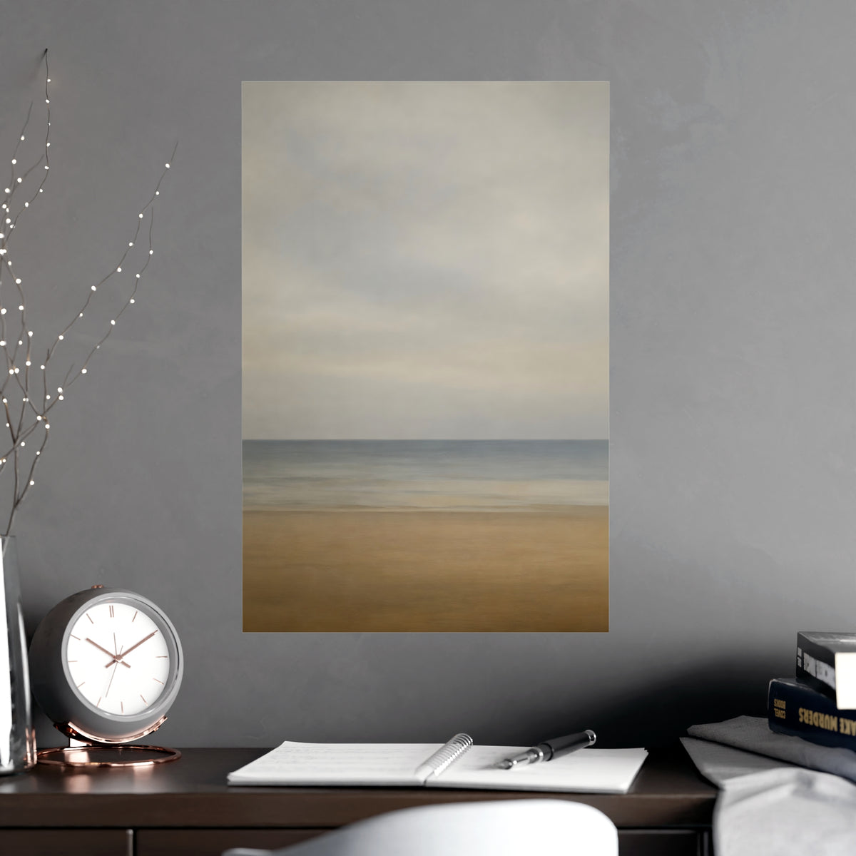 Empty Horizon — empty horizon, shown framed on a wall