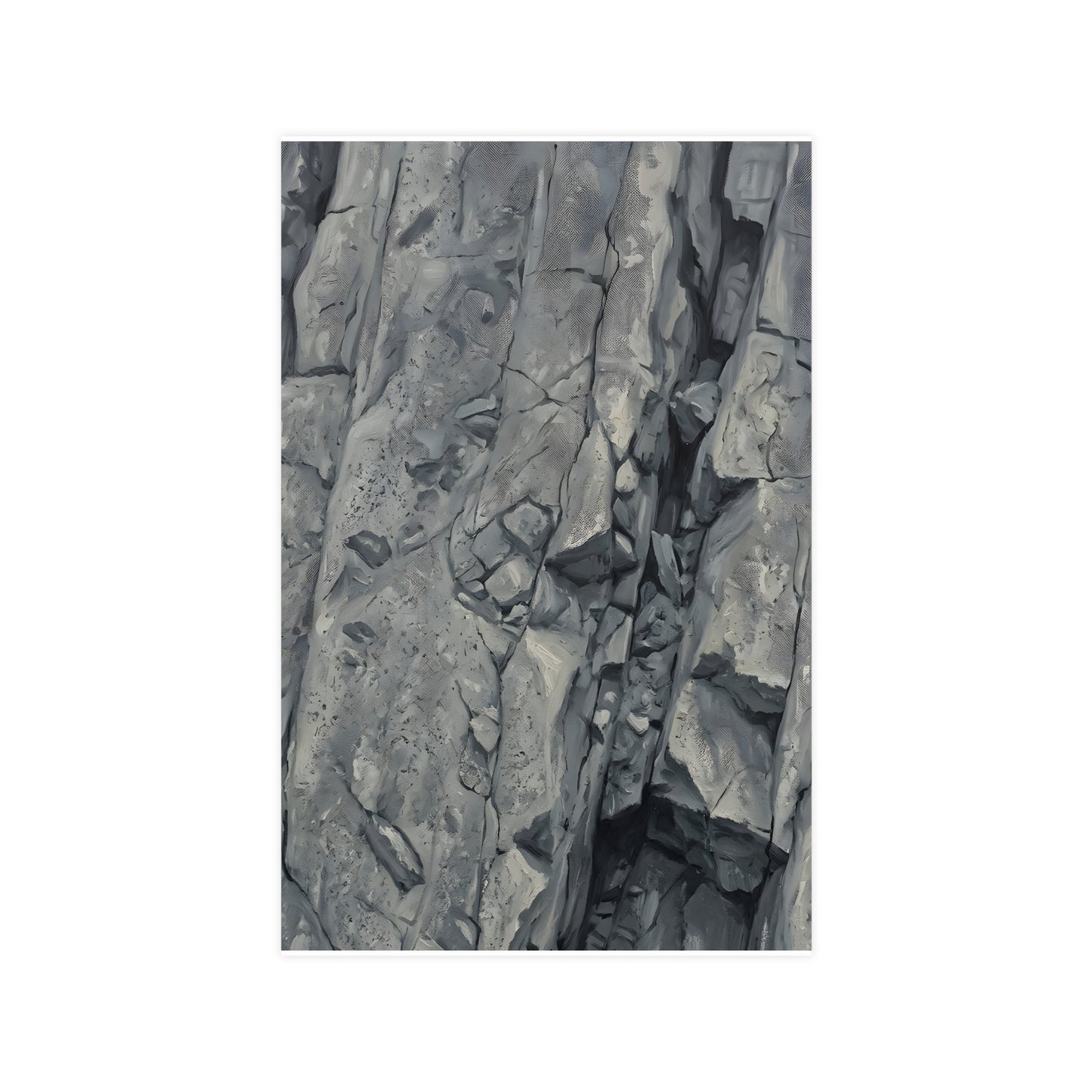 Rock Face — rock face, 11x17 in print