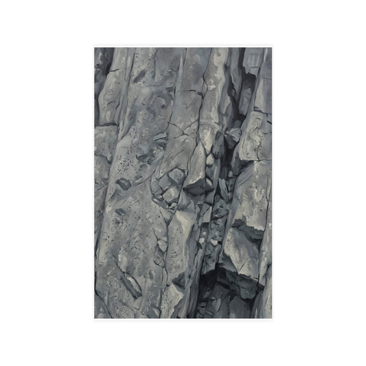 Rock Face — rock face, 11x17 in print