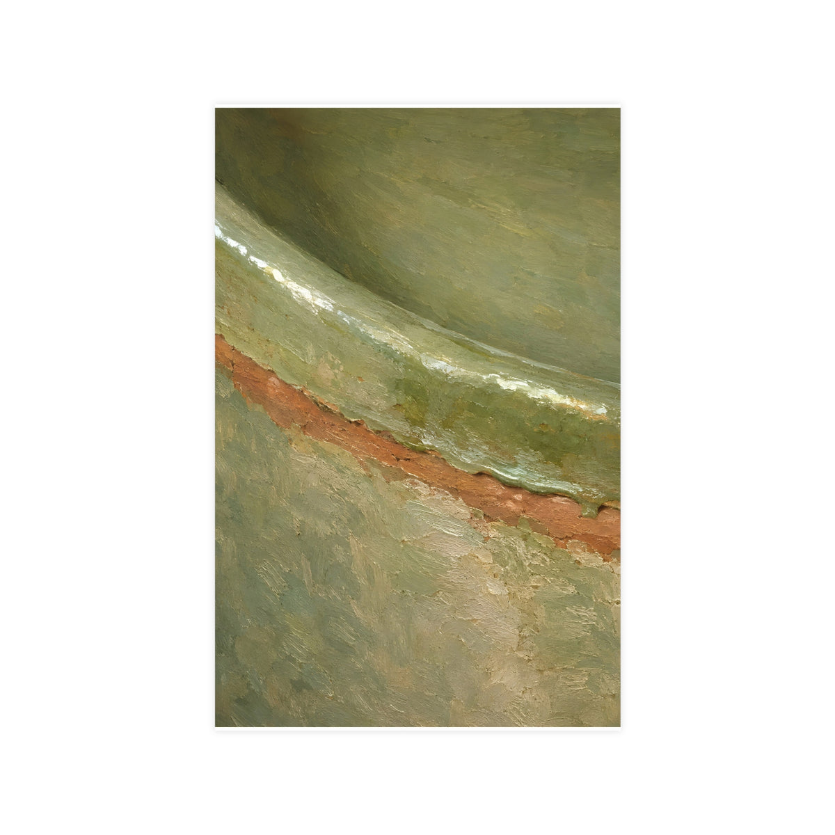 Close on the Glaze — close on the glaze, 11x17 in print