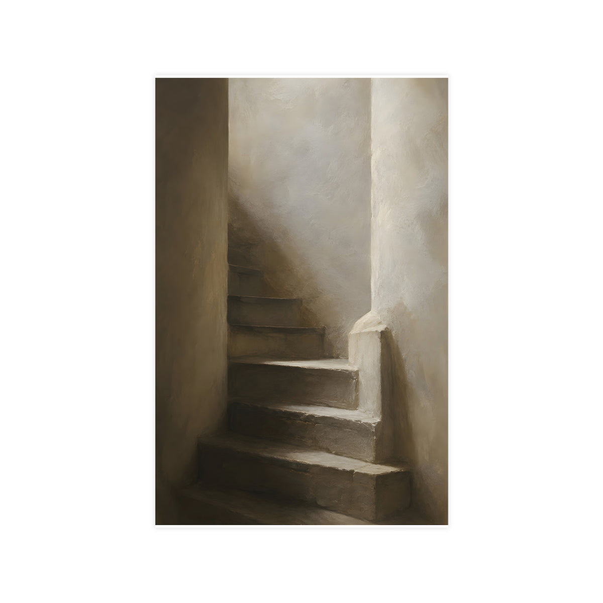Stone Stair — stone stair, 11x17 in print