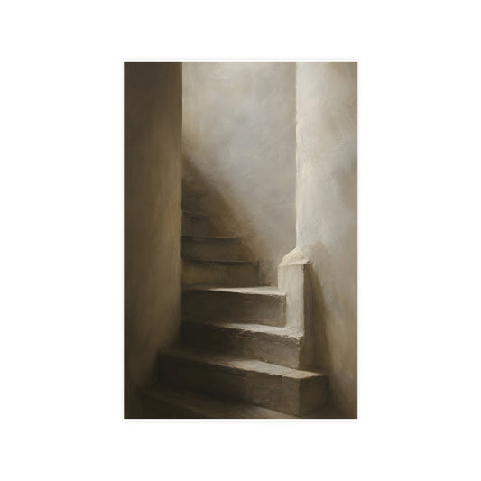 Stone Stair — stone stair, 11x17 in print