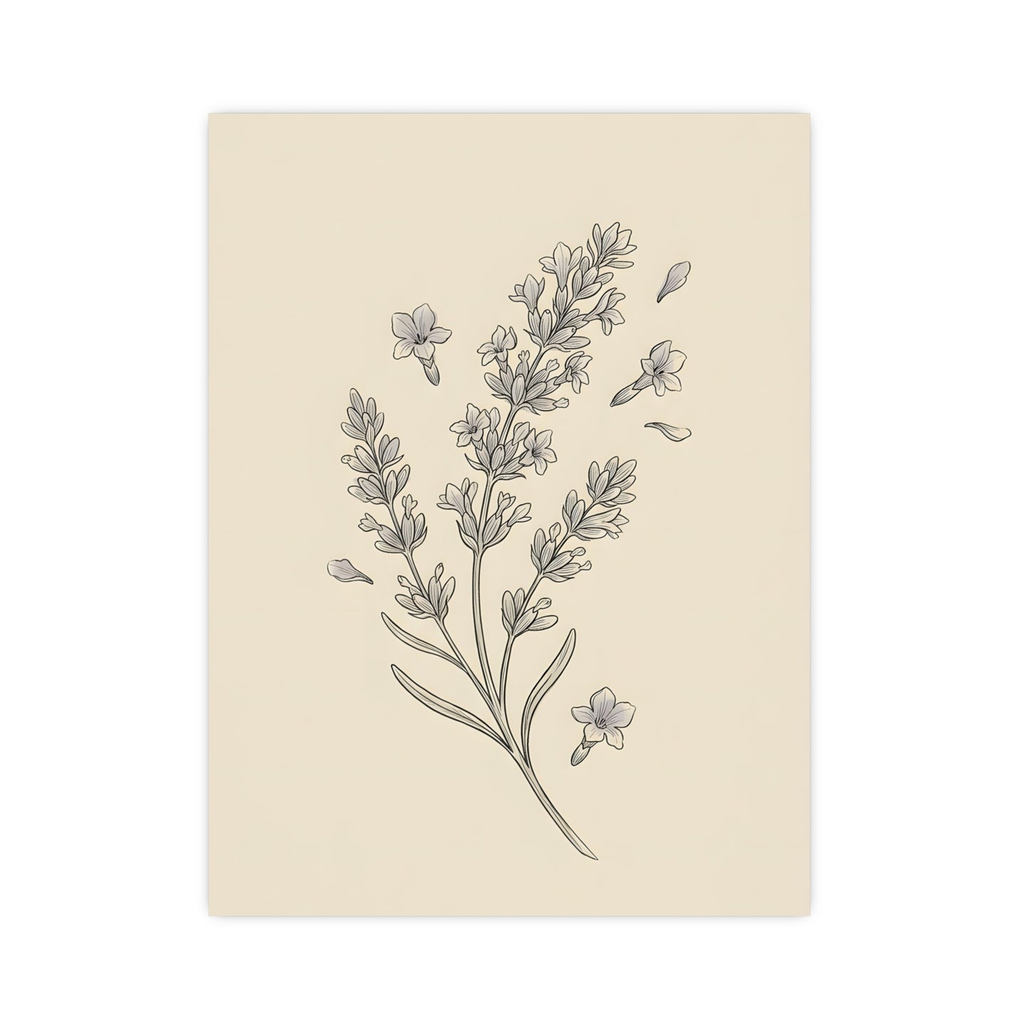 Lavender Sprig — lavender sprig, 16x24 in print