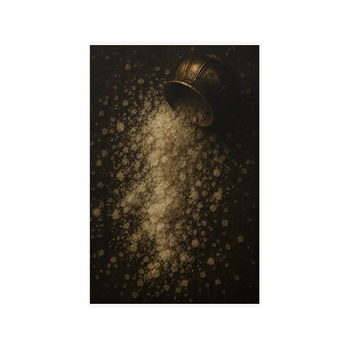 Salt, Spilled — salt, spilled, 11x17 in print