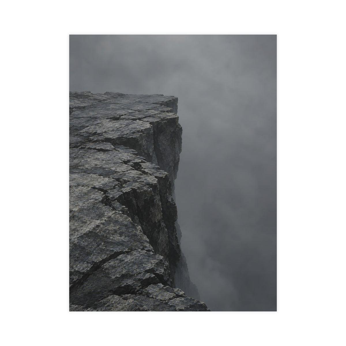 The Brink — the brink, 18x24 in print