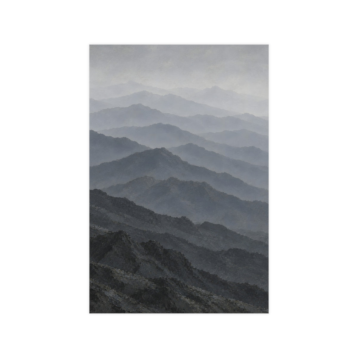Ridge behind Ridge — ridge behind ridge, 12x18 in print