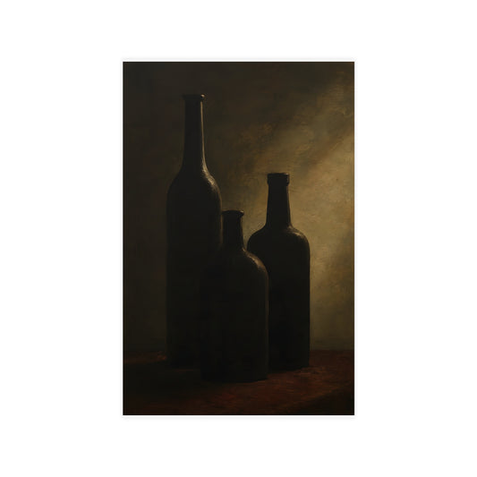 Three Silhouettes — three silhouettes, 11x17 in print