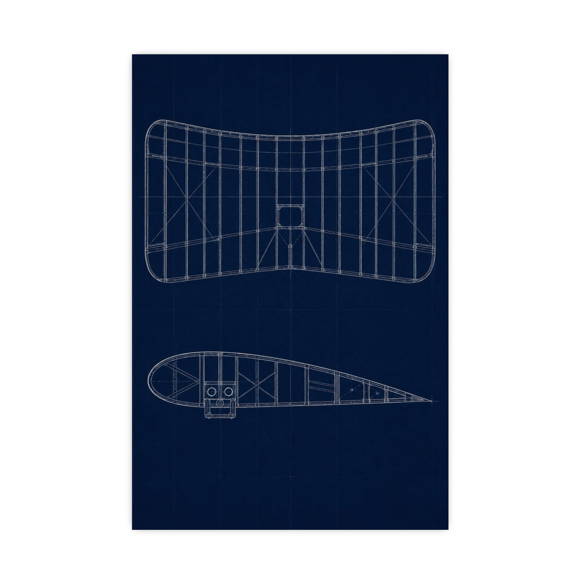 Aeroplane Wing — aeroplane wing, 20x30 in print