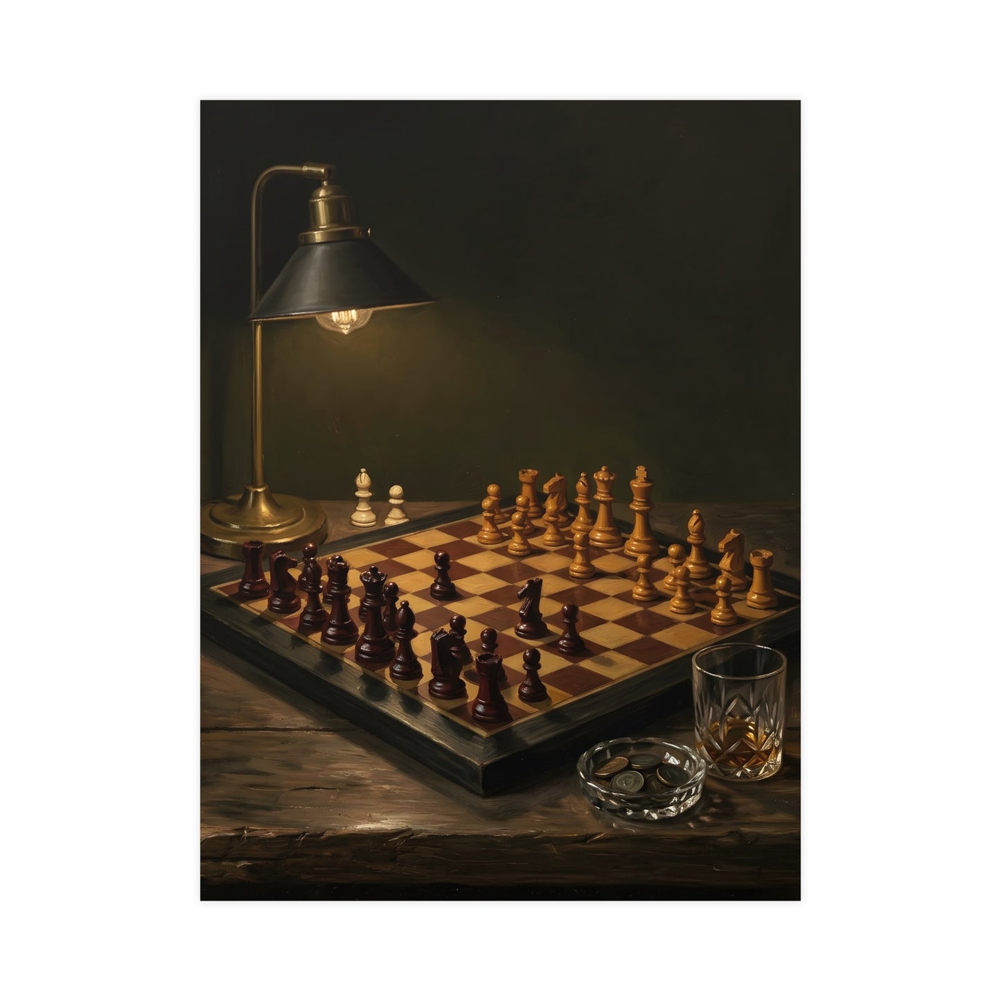 The Game, Unfinished — the game, unfinished, 12x18 in print