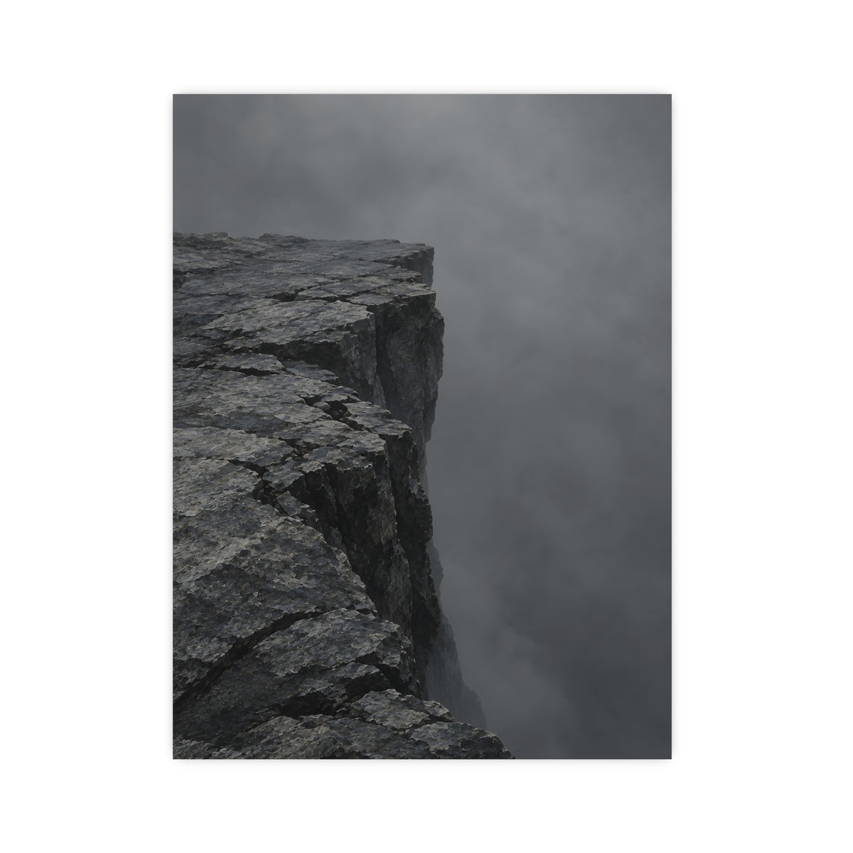 The Brink — the brink, 12x16 in print